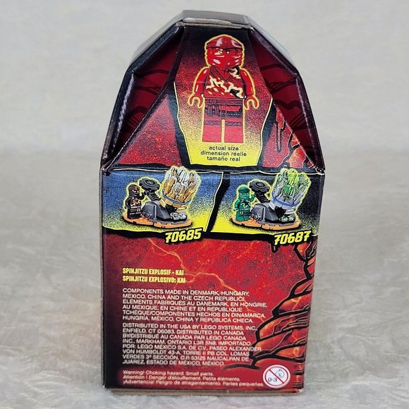 LEGO Ninjago Set 70686 Spinjitzu Burst Kai Building Kit 48 Pieces Sealed New - Picture 4 of 7